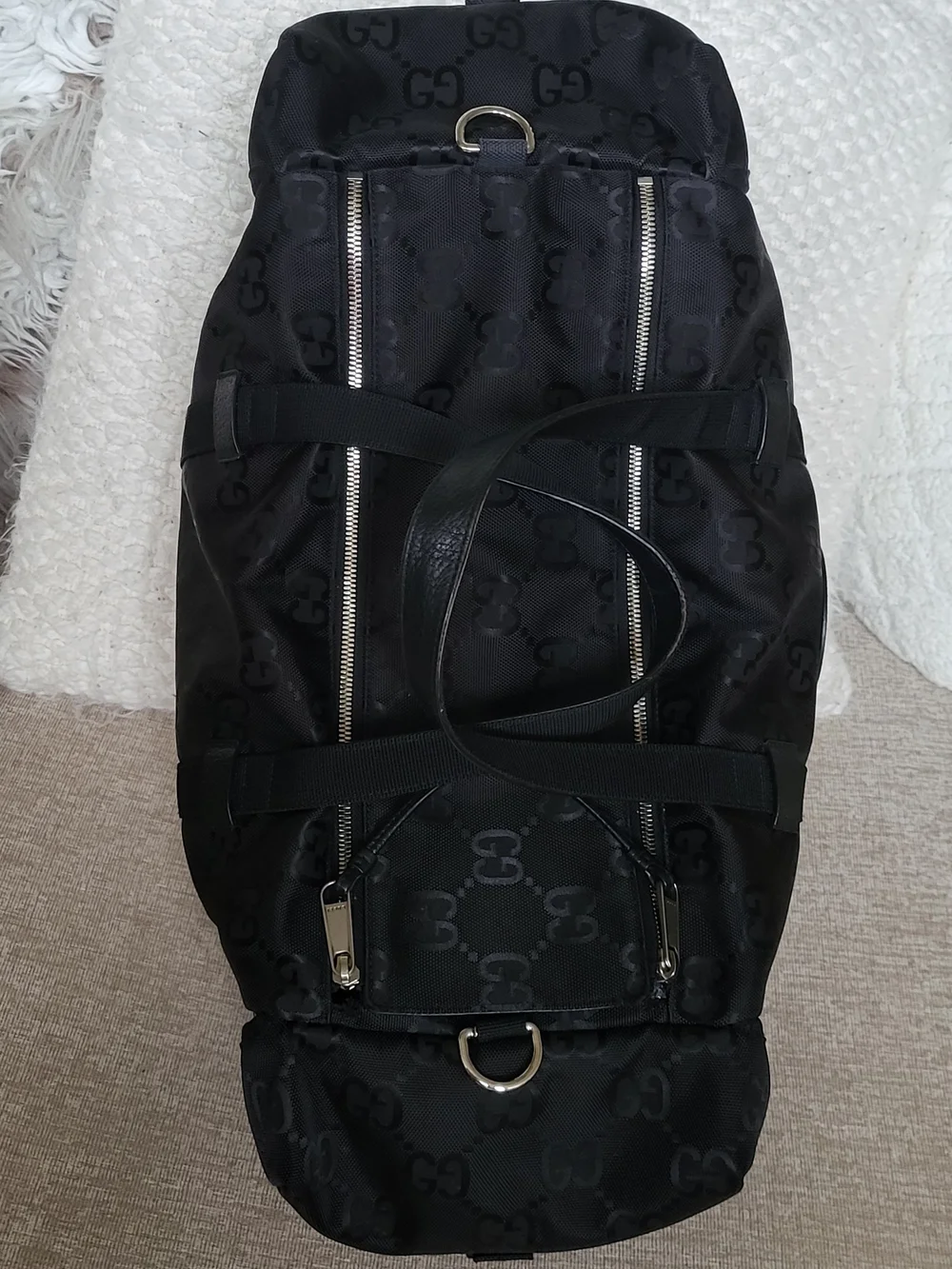 GUCCI Off The Grid Large Duffle Bag 50 GG Monogram.. Authentic w/COA.